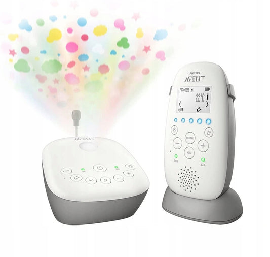 PHILIPS AVENT SCD733/26 niania elektr. + projektor
