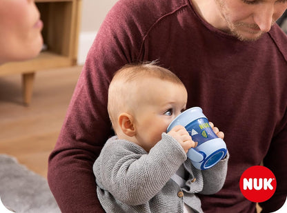 NUK Mini Magic Cup bicchiere antigoccia che si illumina al buio 360° 160 ml 6 mesi+