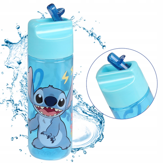 STOR Stitch bottiglia borraccia con beccuccio estraibile 540 ml 4 anni+