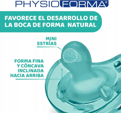 CHICCO PhysioForma SOFT smoczek x2 6-16m – zdjęcie produktu 5