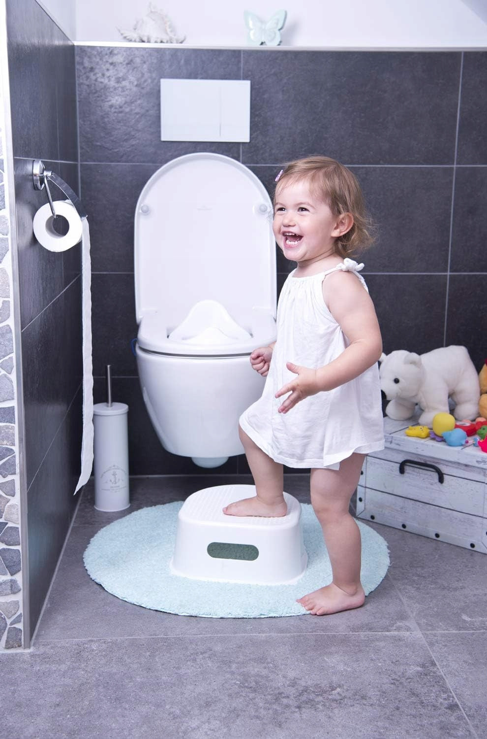 ROTHO Bella Bambina nakładka na sedes 24 m+ szara – zdjęcie produktu 4