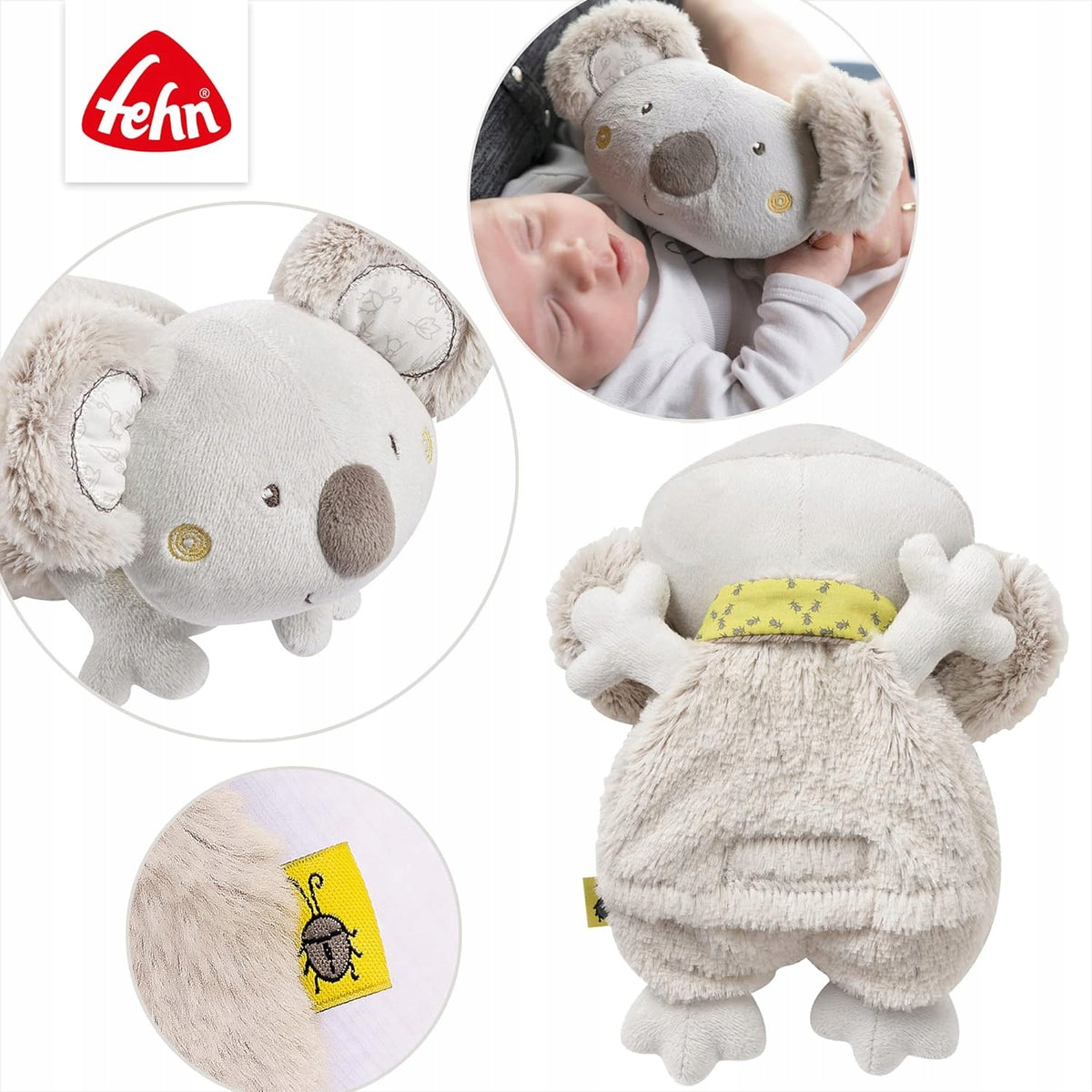 FEHN pluszowy KOALA TERMOFOR – zdjęcie produktu 3