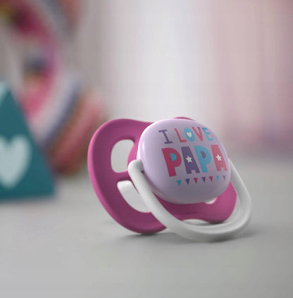 PHILIPS AVENT Ultra Air HAPPY dudlíky x 2 6-18 měsíců