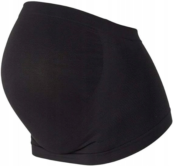 MEDELA pas ciążowy elastyczny XL czarny pas podtrzymujący brzuch na drugi i trzeci trymestr