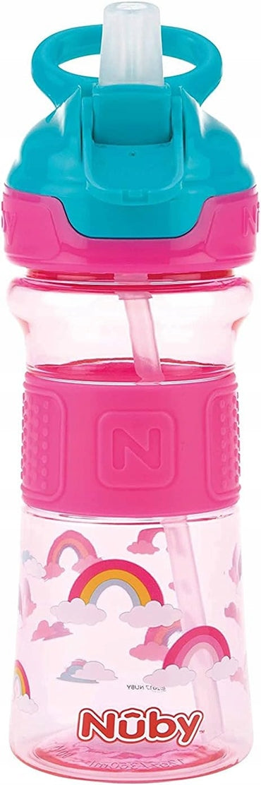 NUBY Flip-it Cup tritán szivárgásmentes itatópohár 3 hónapos kortól, 360 ml
