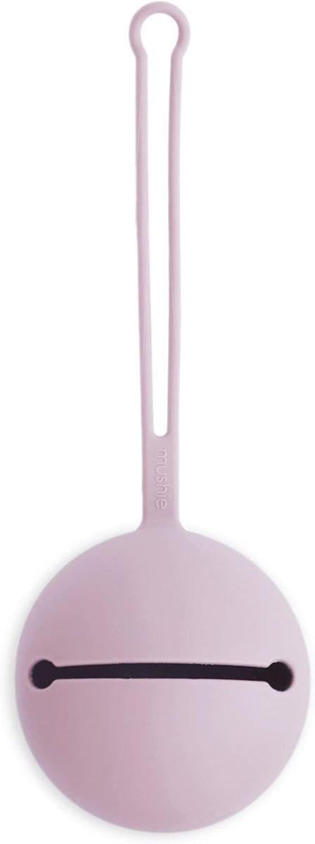 MUSHIE Ball Stone funda de silicona para 3 chupetes