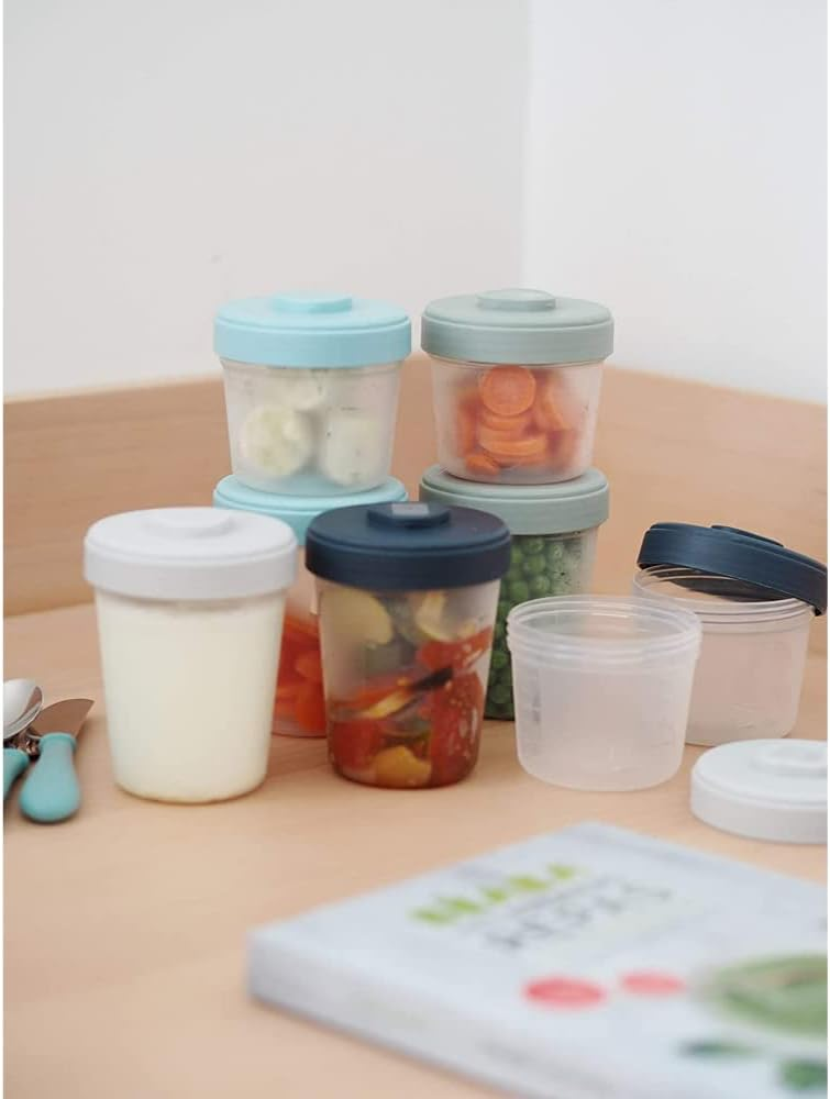 BEABA récipients alimentaires 2x90 4x150 6x250 cuillère