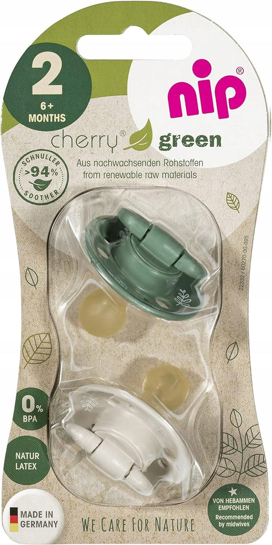 NIP CHERRY smoczek uspokajający x2 6msc+ – zdjęcie produktu 2