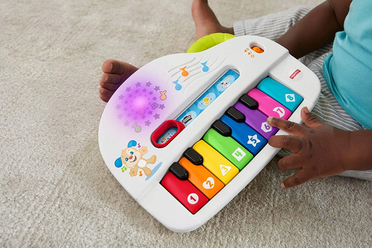 FISHER-PRICE GFK11 Piano 4en1 versión francesa