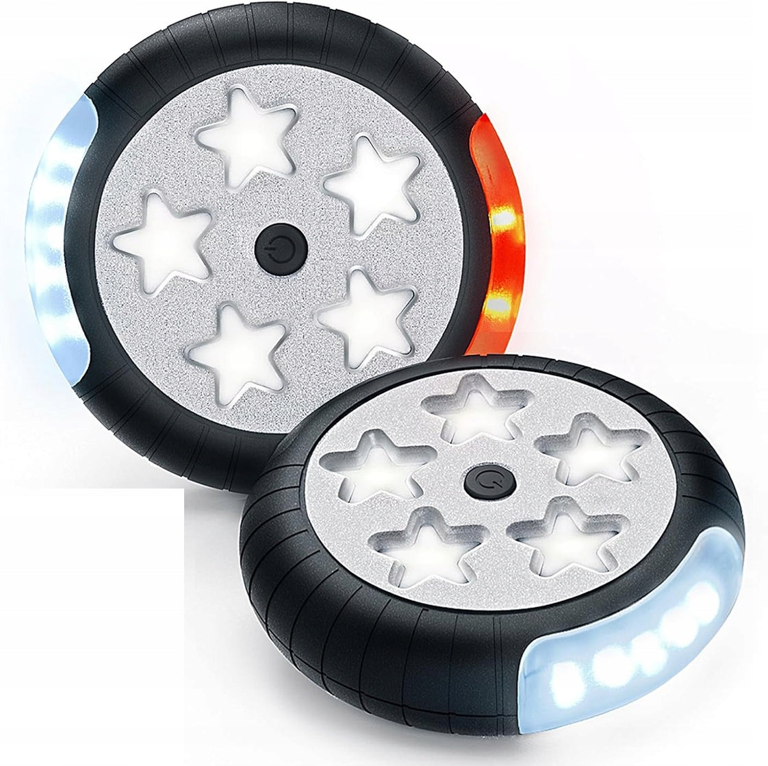 AMTEKER luces impermeables para cochecito 8 cm 2 unidades
