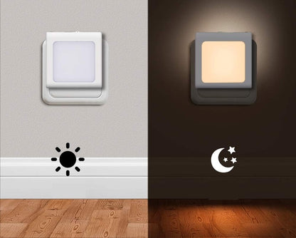 EMOTIONLITE lampka nocna LED do gniazdka 7x7 cm 2 sztuki – zdjęcie produktu 2