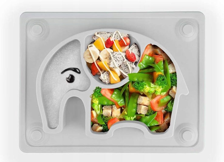 SILVIO3-chambered plate integrated into the matMaterial siliconeBPA-freeGood, new condition, replacement