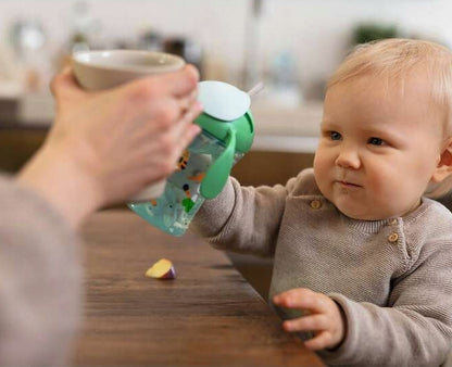 NUK Motion Cup anti-lekbeker met flexibel rietje 8 m+