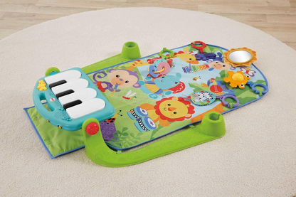 FISHER-PRICE tapis d'éveil 3-en-1 KICK&PLAY Piano Gym