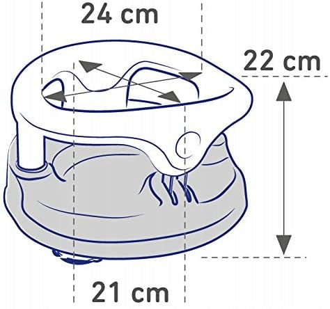ROTHO Babydesign krzesełko do kąpieli 13kg "O – zdjęcie produktu 6