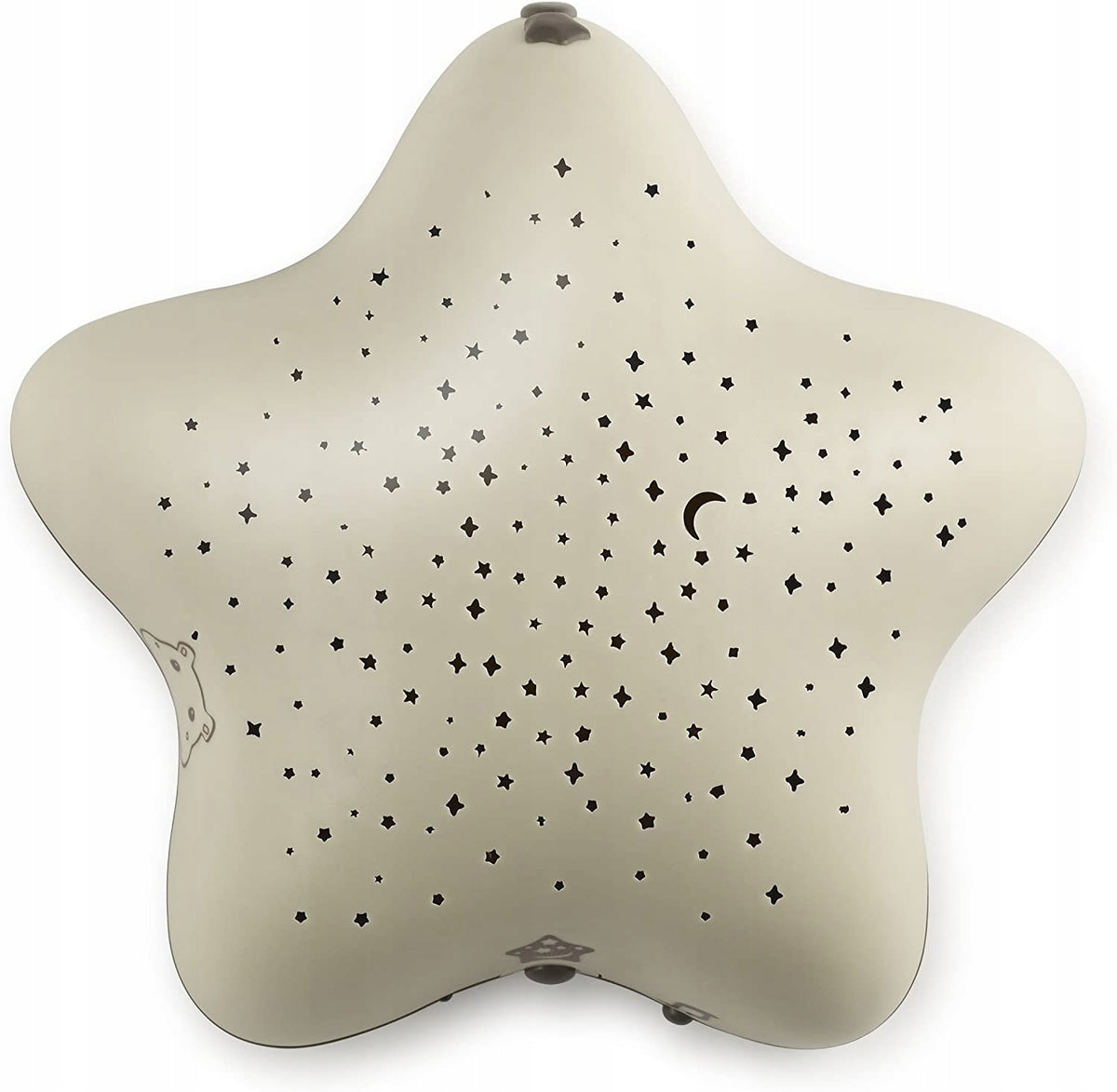 PABOBO muzyczny projektor gwiazd 3 kolory, beżowo-brązowy projektor gwiazdek dla dzieci