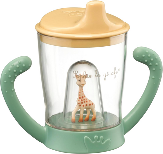 VULLI Sophie la Girafe csőrös itatópohár 180 ml 6 hónap+