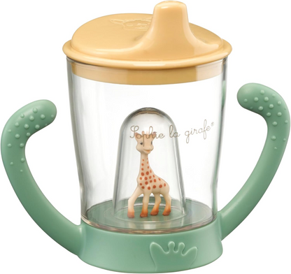VULLI Sophie de Giraf anti-lek beker met tuit 180 ml 6 m+