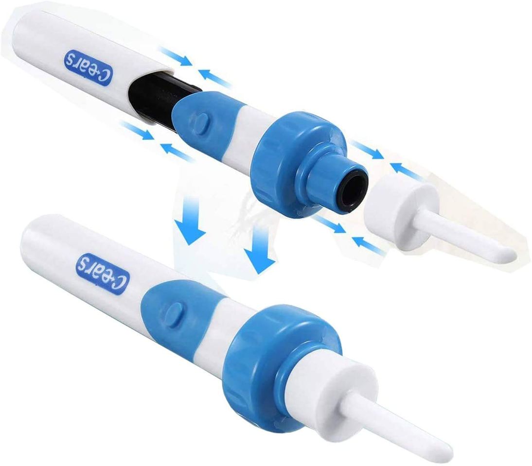C-EARS elektryczne urządzenie do czyszczenia uszu + etui i szczoteczka – zdjęcie produktu 3
