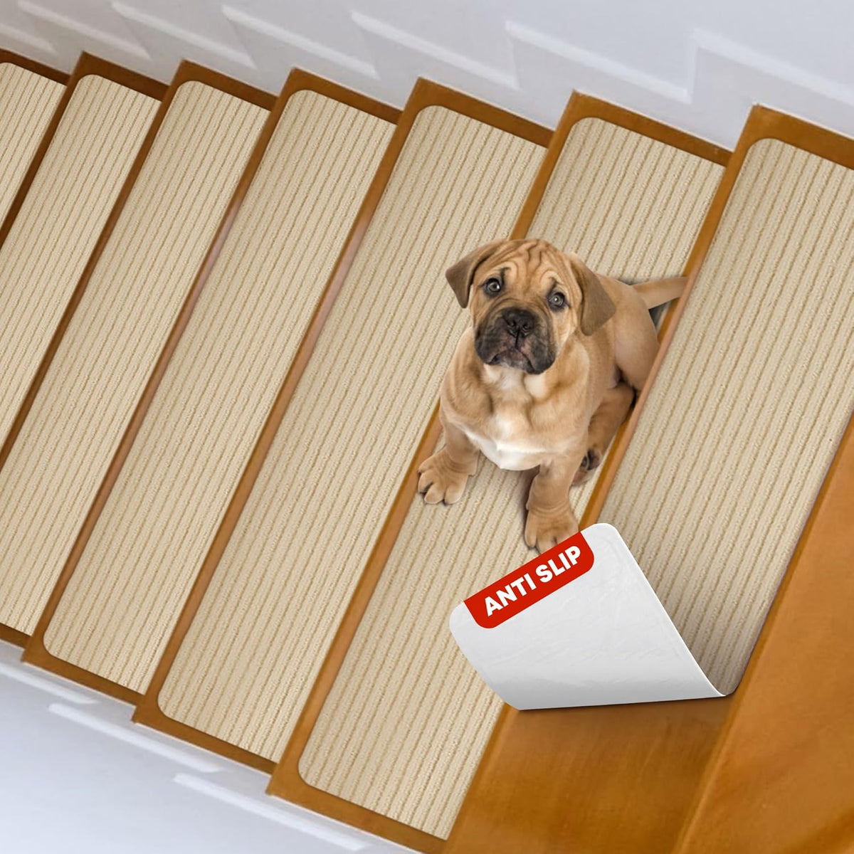 MBIGM non-slip stair stickers x15