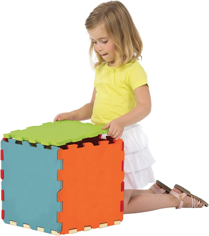 LUDI mata składana puzzle SENSORYCZNE 90x90 – zdjęcie produktu 4