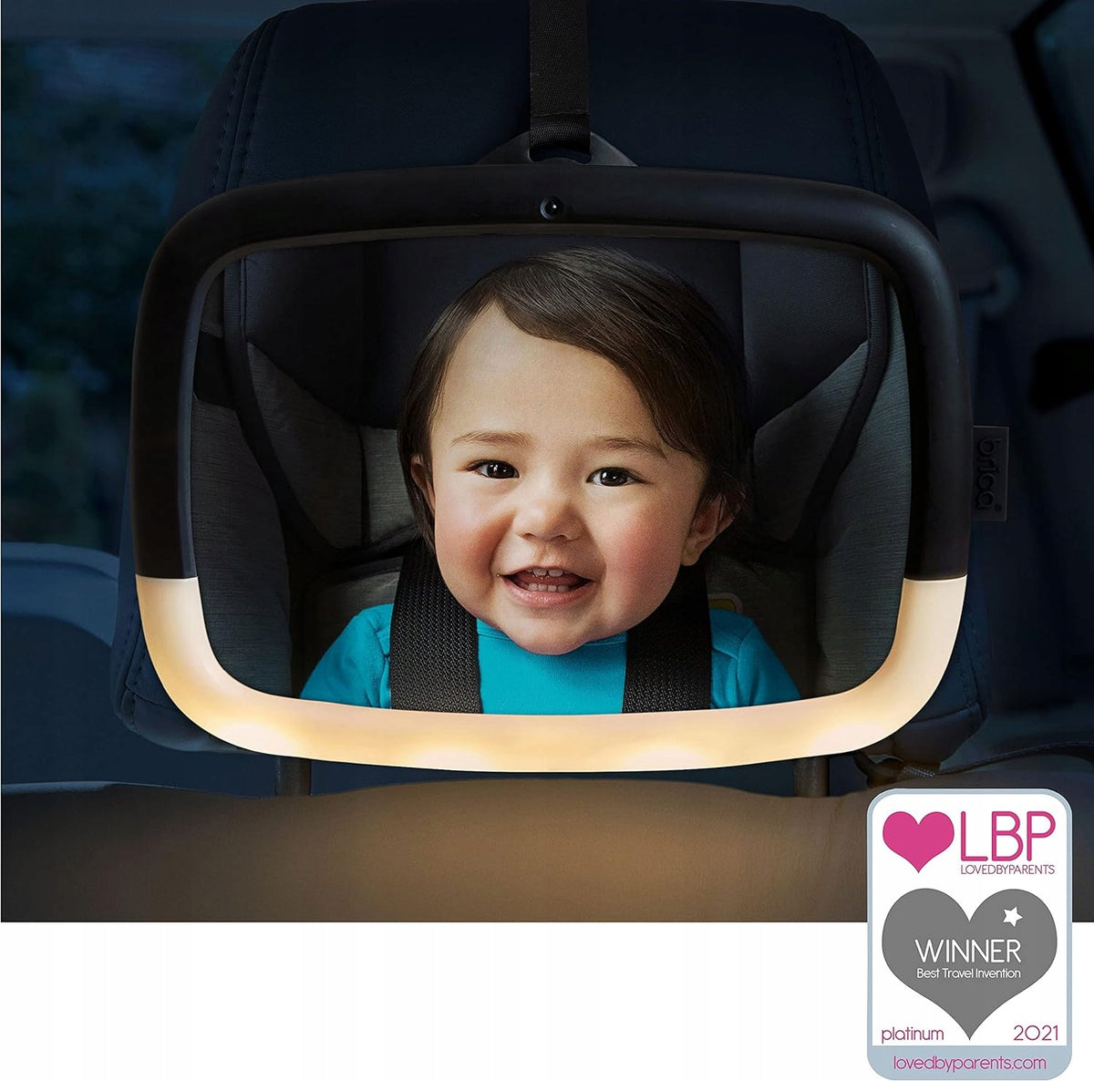 BRICA lustro do obserwacji dziecka LAMPKA + PILOT – zdjęcie produktu 3