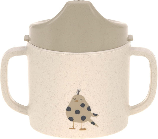 LASSIG Sippy Cup Little Mateys hrnek s náustkem 150 ml 6 m+
