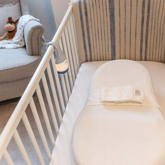 RED CASTLE prześcieradło białe do Cocoonababy, białe prześcieradło dla niemowląt 0-3 m