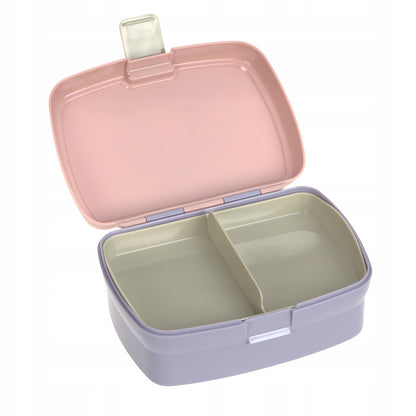 LASSIG lunchbox met uitneembaar snackbakje 460 ml REGENBOOG