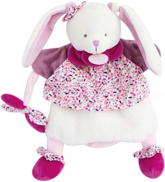 DOUDOU et COMPAGNE burattino peluche CONIGLIO KIRSCHE 28 cm
