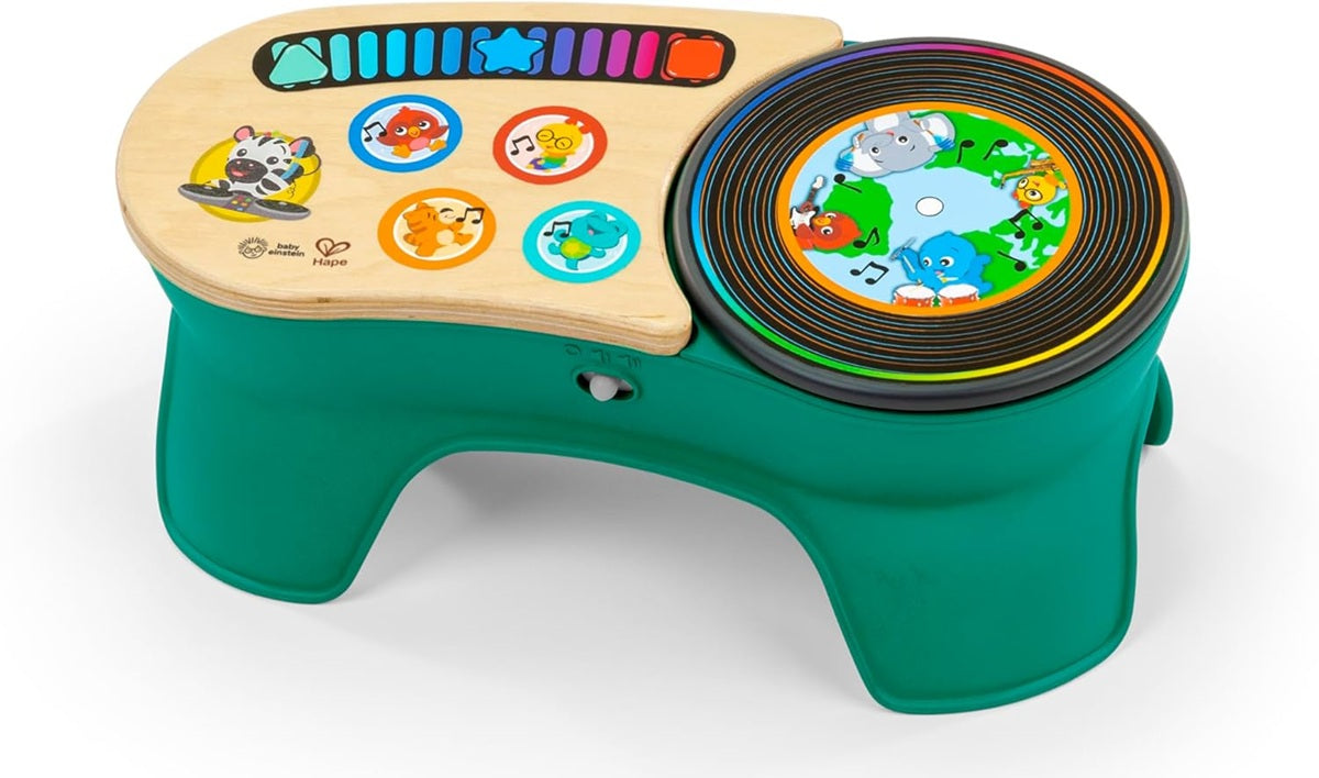 BABY EINSTEIN DJ Discovery consolă tactilă din lemn cu 50 de melodii și sunete