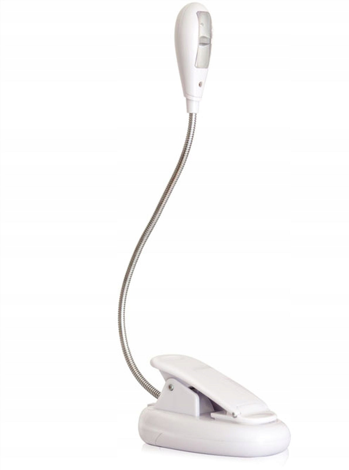 REER Mummy&Me lampka nocna LED z elastyczną szyjką na klips, biała lampka dla dzieci 0+ 5/10 lm