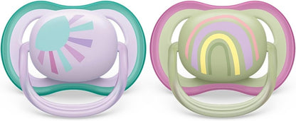 PHILIPS AVENT Ultra Air Schnuller x 2, 0–6 Monate