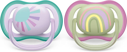 PHILIPS AVENT Ultra Air dudlíky x 2 0-6 měsíců