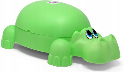 OKBABY Hippo Fun vasino con coperchio IPPOPOTAMO