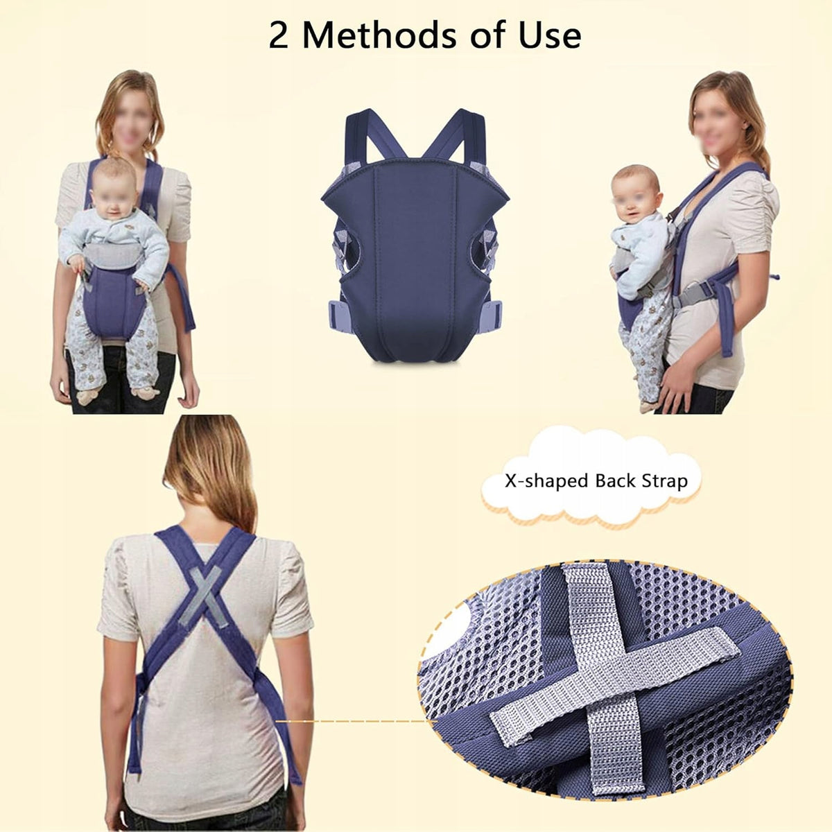 Ergonomische verstelbare drager 3,5-15 kg