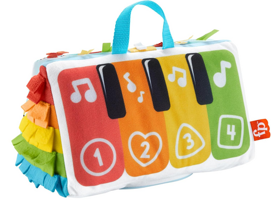 FISHER-PRICE Διαδραστικό πιανάκι Kick & Play για παιχνίδι μπρούμυτα