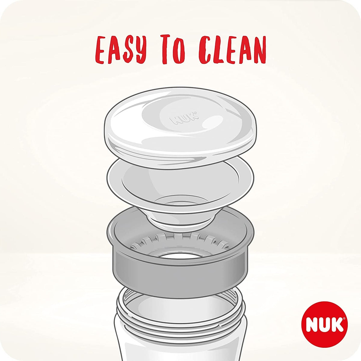 NUK Magic Cup KUBEK NIEKAPEK 230 ml ustnik 360 stopni – zdjęcie produktu 4