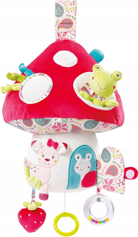 BabySun zawieszka z pozytywką pluszowy grzyb 40 cm
