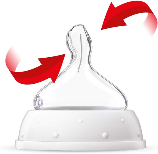 NUK First Choice+ butelka 360 ml smoczek XL 6-18 m ŻYRAFA – zdjęcie produktu 2