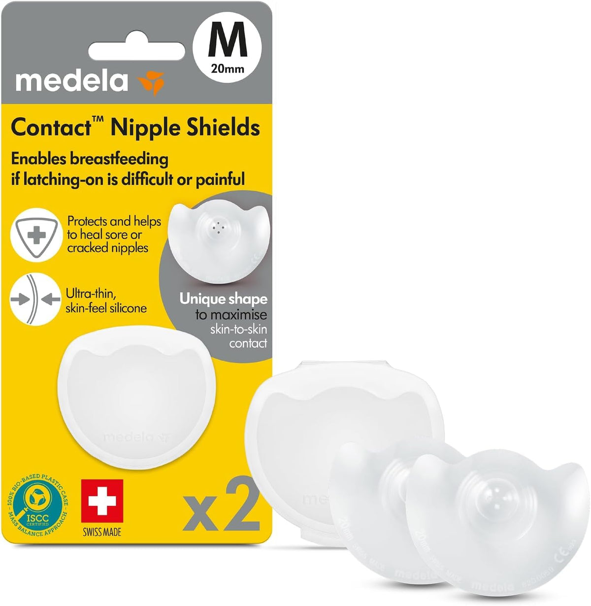 Medela Contact osłonki na brodawki 20 mm – nowy – zdjęcie 1