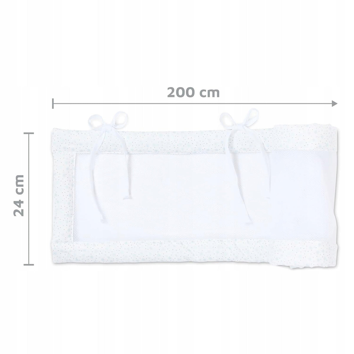 BABYBAY ochraniacz do łóżeczka 200x24 – zdjęcie produktu 3
