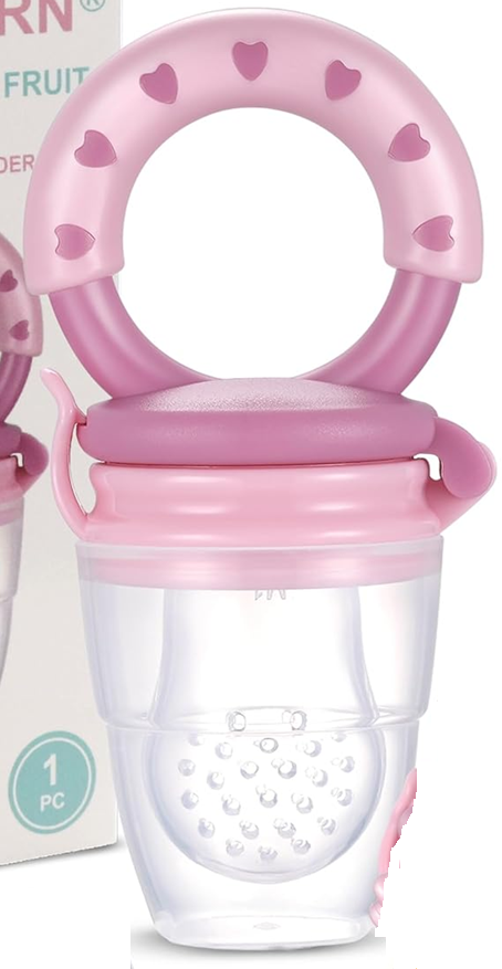 BEBI BORN massaggiagengive dosatore di frutta per bambini 3-24 mesi 3 beccucci