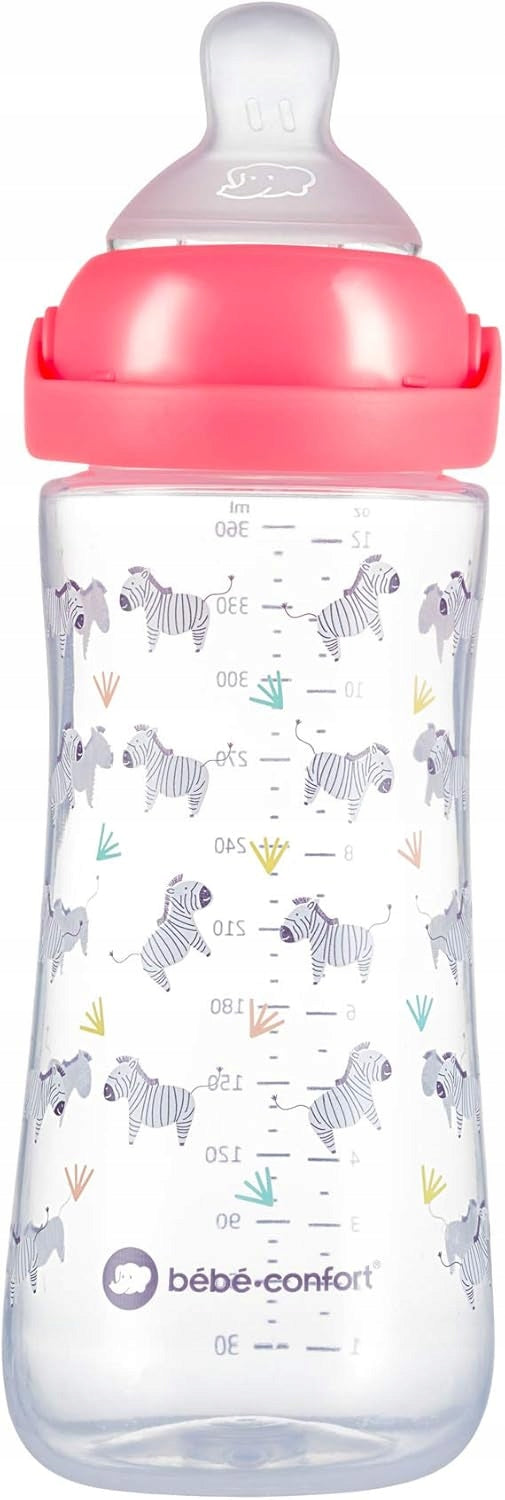 BEBE CONFORT Emotion Physio biberón 6 m+ 360 ml CEBRA