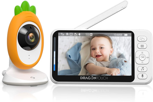 DRAGON TOUCH E40 baby monitor elettronico 4,3" LCD HD FHSS