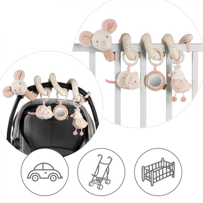 FEHN Mouse stroller, crib, car seat spiral