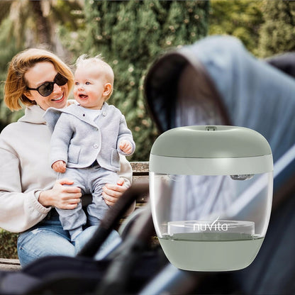NUVITA MellyPlus 2 podręczny sterylizator UV do smoczków butelek 2 minuty – zdjęcie produktu 5