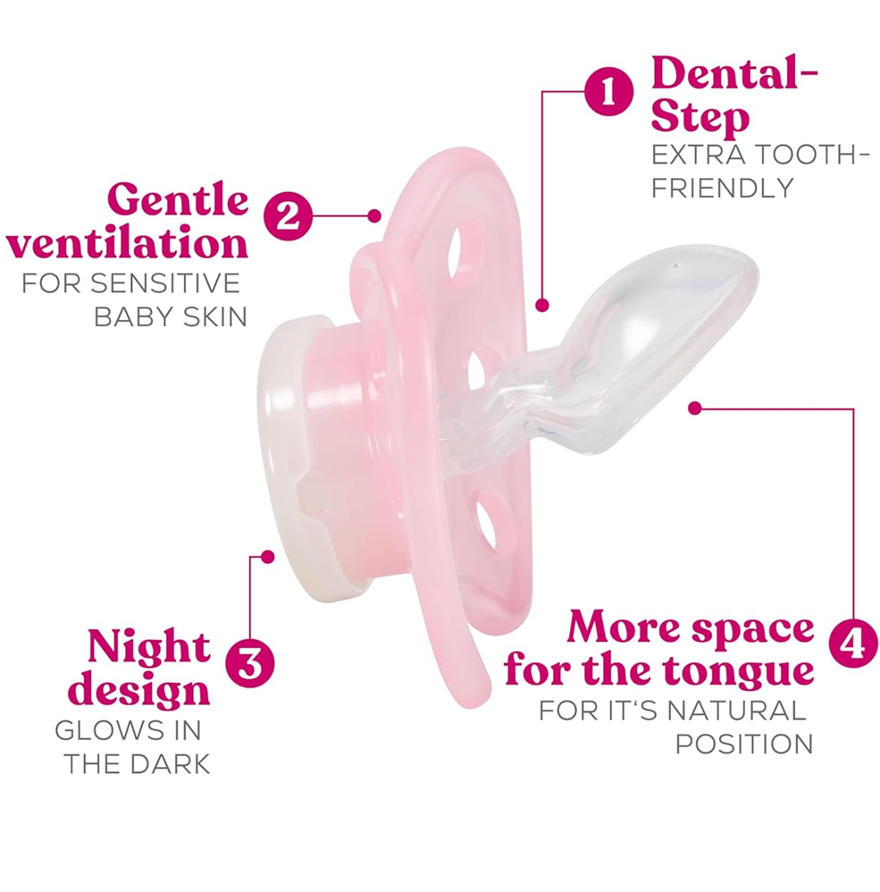 DENTISTAR siliconen fopspeen 3x 14 maanden+