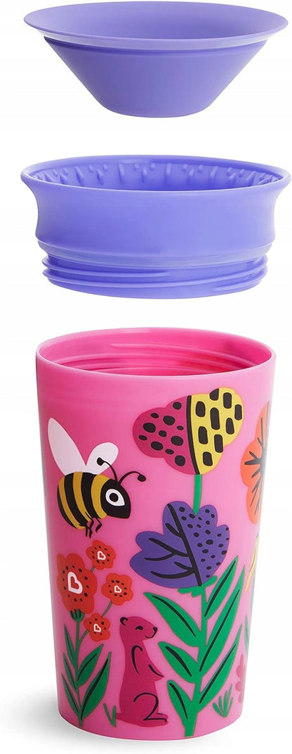 MUNCHKIN WildLove VASO ANTIDERRAME boquilla 360° ABEJA 1 unidad