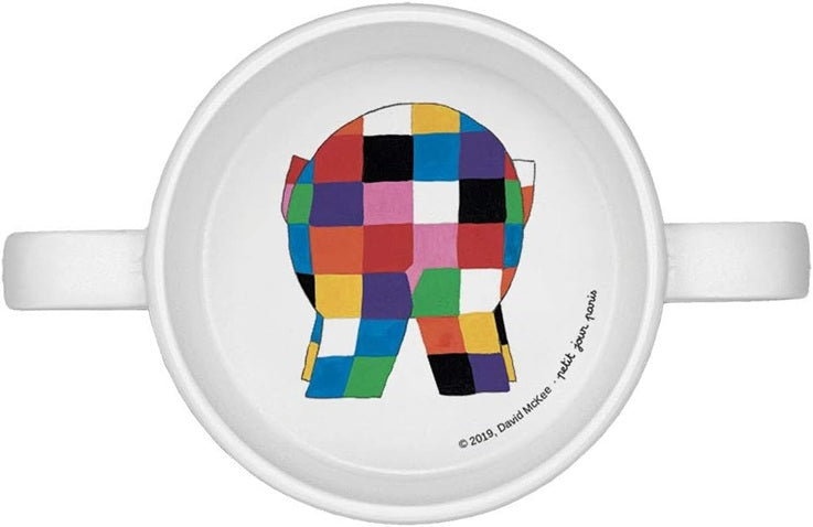 PETIT JOUR PARIS taza para aprender a beber con boquilla 150 ml 6 m+ ELEFANTE ELMER